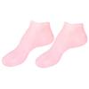 MAJORMENCH Cracking Sebs Boat Socks with Sole Pads for Moisturizing and Softening Feet Protective Footwear for Dry Rough Cushioning Pink view 1