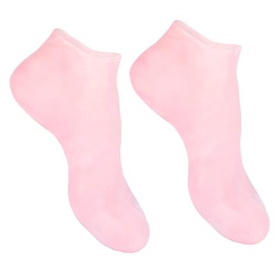 Baluue Cracking Sebs Sole Pads Socks Moisturizing Foot Protection for Women Prevent Dryness and Flaking Cushioning Non Slip Socks for Daily Use