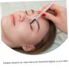 Beaupretty Multifunctional Pink Eyelash Eyebrow Brush with Flexible Head for Separating Lashes and Defining Brows Lightweight Professional Makeup Tool for Bigger Brighter Eyes the Go view 2