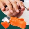 Oblique Nail Clippers - Curved Nail Clippers,Heavy-Duty Precision Trimmer Cutter Ergonomic for Elderly Men Women Home Salon Pedicure view 3