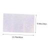 VICASKY Diamond Glitter Nail Art Mat with Cushion Hand Pad Transparent White Ab Nail Salon Table Protector Portable and Easy Clean Manicure Desk Pad and DIY Use view 2