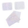 VICASKY Diamond Glitter Nail Art Mat with Cushion Hand Pad Transparent White Ab Nail Salon Table Protector Portable and Easy Clean Manicure Desk Pad and DIY Use view 3