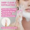 ARIOSOX 2 PCS Face Scrubber, Soft Silicone Face Exfoliator with Suction Cup for Man and Women Deep Skin Clean (Body Scrubber + Face Scrubber Pink) view 3