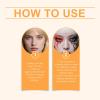 Face and Body Paint,Black White Red Face Body Paint with Brushes - Long Lasting Pigments Halloween Makeup Set for Stage Performance Themed Party Women Men view 4