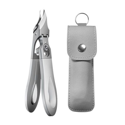Angled Toenail Clippers, Eagle Beak Beveled Toenail Clippers, Stainless Steel Cutter for Thick Fingernail Ingrown Manicure Pedicure Grooming Daily Seniors Adults Hospital Athletes