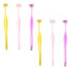hhfvvda 6 PCS Mini Eyebrow Razor Set - Facial Hair Remover with Protective Covers for Lip,Small Face Razors for Peach Fuzz and Fine Hair, Multipurpose Exfoliating Dermaplaning Tools for Women and Men view 1