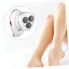 Baluue Rechargeable Electric Foot File Callus Remover Kit Portable Pedicure Tool with Powerful Dual Roller for Safe Dead Skin Removal Cordless Foot Care Device for Men and Women view 3