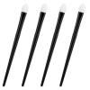 4Pcs Silicone Eyeshadow Brush, Eyeshadow Brush Lip Mask Brushes, Silicone Eye Brush for Liquid Eye Shadow Cream Applying view 1