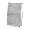 FRCOLOR Foldable Nail Mat with Full Rhinestone Design Nail Art Cushion for Salon Table Protection Easy to Clean view 2
