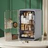 ADFLTFC Makeup Organizer, Dust Water Proof Cosmetics Storage Display Case with Drawers,Cosmetics Storage and Display Case,Countertop Cosmetic Storage Transparent Cover for Bedroom Bathroom(C) view 1