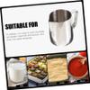 ETHZZLE Stainless Steel Melt Pot with Handle for DIY Lipstick Wax Melting Cup High Temperature Resistant Wax Container Warmer for Home and Professional Use view 2