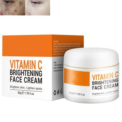 BEROZA Crema Para Las Manchas De La Cara 50ml, Vitamin C Face Moisturizer Cream, Crema para Manchas Oscuras en La Cara
