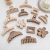 11 Piece Hair Claw Clips Set, Matte Finish Large Medium Small Sizes, Strong Metal Spring, Interlocking Design, Coffee Color view 1
