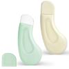 2PCS Silicone Blackhead Remover Tool, Silicone Face Spatula, Pore Scraper, Deep-Cleaning Skin Scraper, Universal Skincare Tool for Both Men and Women (Green Skin Tone) view 1