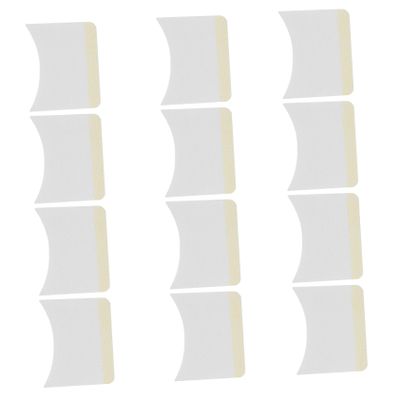 Baluue 160Pcs Eyelash Removal Pads Lightweight Makeup Tool Arc Shaped Eyelash Clean Remover Patches for Salon Home Use