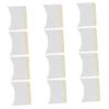 Baluue 160Pcs Eyelash Removal Pads Lightweight Makeup Tool Arc Shaped Eyelash Clean Remover Patches for Salon Home Use view 1