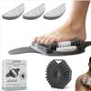 LAVEO Foot & Body Spa-Bath Kit All-in-One  Foot Brush with Built-In Pumice Stone, 3 Replacement Stones, Bonus Silicone Body Brush, Callus & Dead Skin Remover, Non-Slip Mat view 1