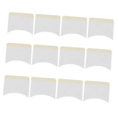 Healifty 160Pcs Eyelashes Extension Clean Pads Portable Eyelash Graft Wiping Pads for Makeup Removal with Arc Shaped Design Suitable for Professional and Personal Use