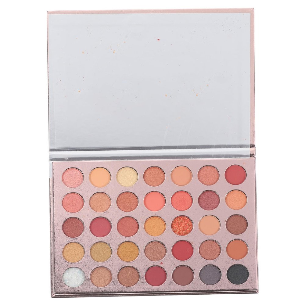 ASAKKURA Color Matte and Shimmer Eyeshadow Palette Cosmetic Kit for Women and Highly Pigmented Pressed Powder with Light and for Smoky and Natural Eye Makeup