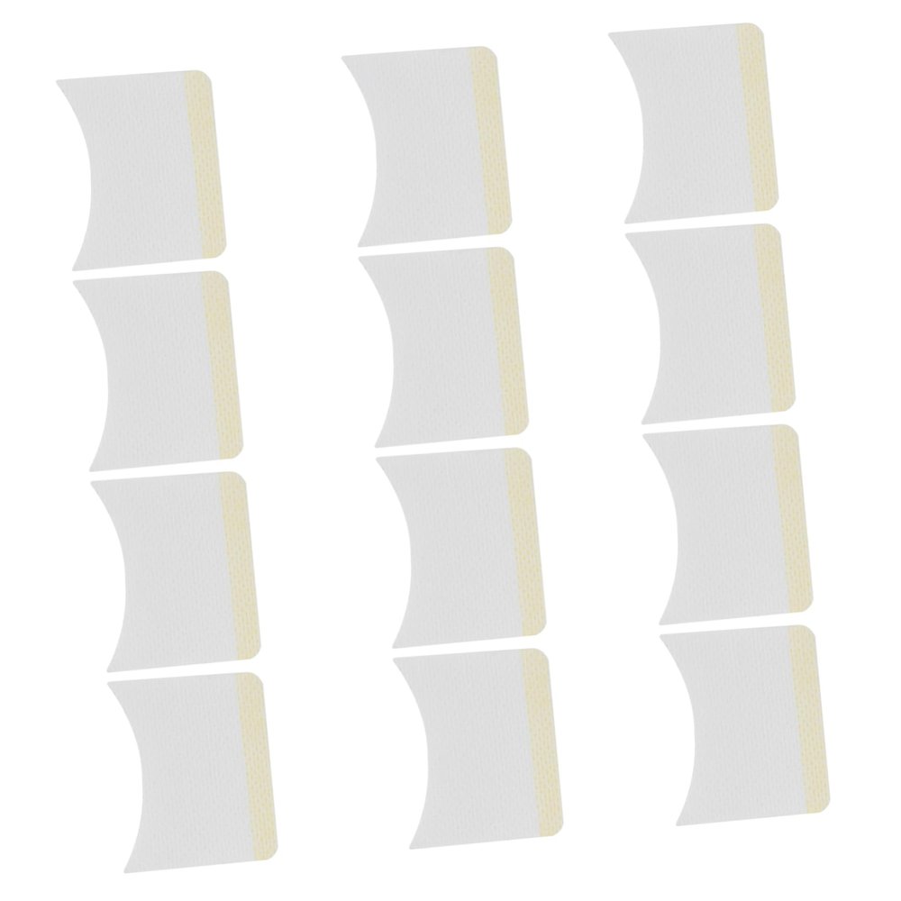 Didiseaon 160Pcs Eyelash Removal Pads with Arc Design for Safe Fake Eyelash Cleaning Comfortable Makeup Remover Patches Suitable for Salon and Home Use