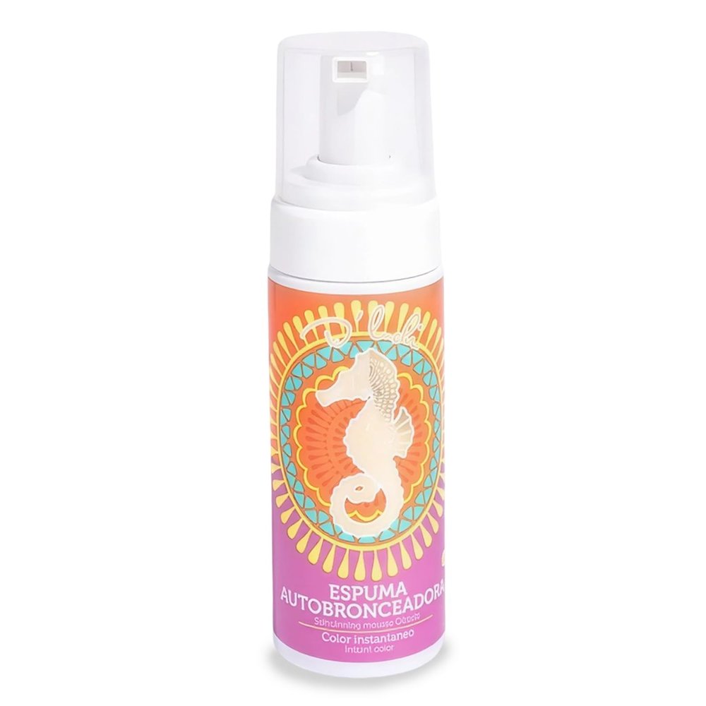 DLuchi Self-Tanning Mousse - D'Luchi Autobronceador Golden Tan, Hydrating & Long-Lasting Color | Natural Glow with Aloe Vera, Jojoba & Macadamia | Quick-Dry Self Tanner (Medium Tan)
