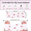 Leeven Headbands for Women 6 PCS Non Slip Soft Elastic Bands Yoga Running Sports Workout Gym Head Wraps Cotton Cloth Headbands view 2