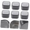Didiseaon 15pcs 4 Oz Metal Tin Containers with Window Lids Xmas view 4