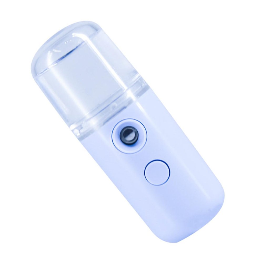 OUNONA Portable USB Rechargeable Nano Face Mist Sprayer Humidifier with Atomization Technology for Skin Moisturizing and Hydration Handy Compact Facial Steamer for Daily Care and Oil