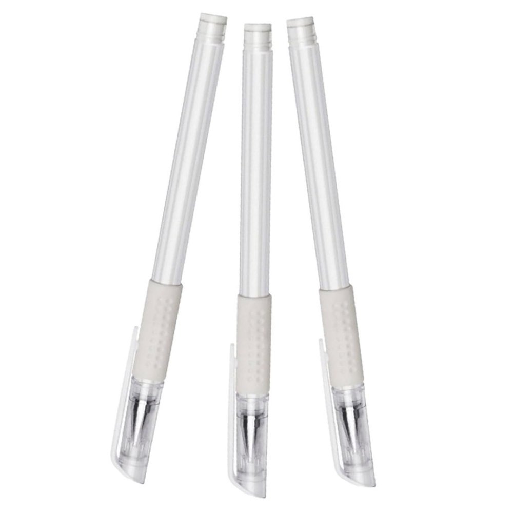 Baluue 3pcs Water Resistant Oil Based Tattooing Pen for Precise Eyebrow Mapping and Positioning Smooth for Microblading and Cosmetic Use Easy to Draw Clean Lines for Beginners and