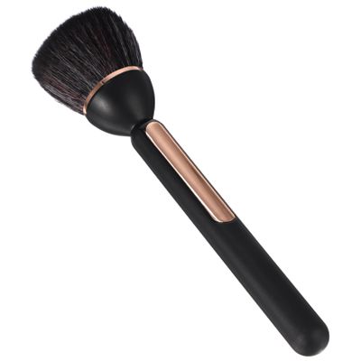 Beaupretty Lightweight Loose Powder Brush for Makeup and Nail Dust Removal Soft Bristles for Face Blush and Nail Cleaning Portable Black Small Makeup Brush for Precise Application and Easy