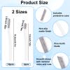 16pcs Dermaplane Razor for Women Face, Gentle Facial Hair Remover Eyebrow Eye Brow Shaver with Precision Microblades Scalpel Blade for Dermaplaning Peach Fuzz & Skin Exfoliation Tool (Transparent) view 2