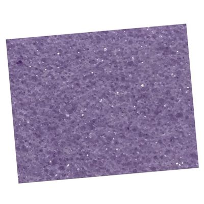 Baluue Foot Callus Remover Scrubber Purple Foot File for Cracked Heels Dead Skin Exfoliation Large Pumice Stone Portable Lightweight Pedicure Tool