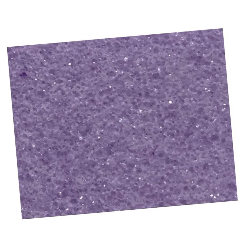 Baluue Foot Callus Remover Scrubber Purple Foot File for Cracked Heels Dead Skin Exfoliation Large Pumice Stone Portable Lightweight Pedicure Tool