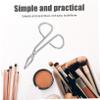 Beatifufu 2PCS Stainless Steel Scissor Tweezers with Angled Tips for Precise Eyebrow and Eyelash Grooming User Friendly Comfortable Grip Beauty Tool for Womens Facial Hair Removal Suitable view 3