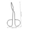 Beaupretty 2PCS Stainless Steel Scissor Tweezers for Women and Men Multi Functional Eyebrow and Facial Hair Grooming Tools Portable Beauty Accessories for Precise Shaping and Removal view 2