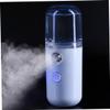 FRCOLOR Portable Nano Face Humidifier Mist Sprayer USB Rechargeable Facial Steamer for Women Skin Hydrating Beauty Care with Atomization Technology Mist Output for Makeup Friendly view 2