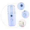 FRCOLOR Portable Nano Face Humidifier Mist Sprayer USB Rechargeable Facial Steamer for Women Skin Hydrating Beauty Care with Atomization Technology Mist Output for Makeup Friendly view 3