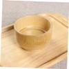 Baluue Shaving Soap Bowl Cup Khaki Large Deep Sturdy Bamboo Men's view 2