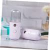 HEALEEP Portable Mini Nano Spray Humidifier for Face and Skin Moisturizing Compact Handheld Personal Facial Mister with Essential Oil Compatibility Cool Mist Replenisher for Office Desk view 4