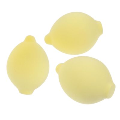 Baluue 3pcs Fruit Shaped Makeup Sponges Soft Cosmetic for Foundation Application Medium Coverage Material Easy to Clean Women