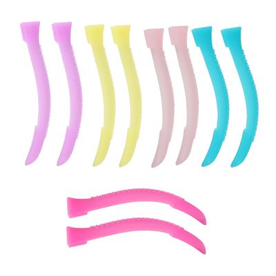 Baluue 5 Pairs Silicone Cuticle Cutter Handle Sleeve Non Slip Manicure Trimmer Cover Portable Nail Dead Skin Nipper Grip Protector for Precise Grooming Random Color