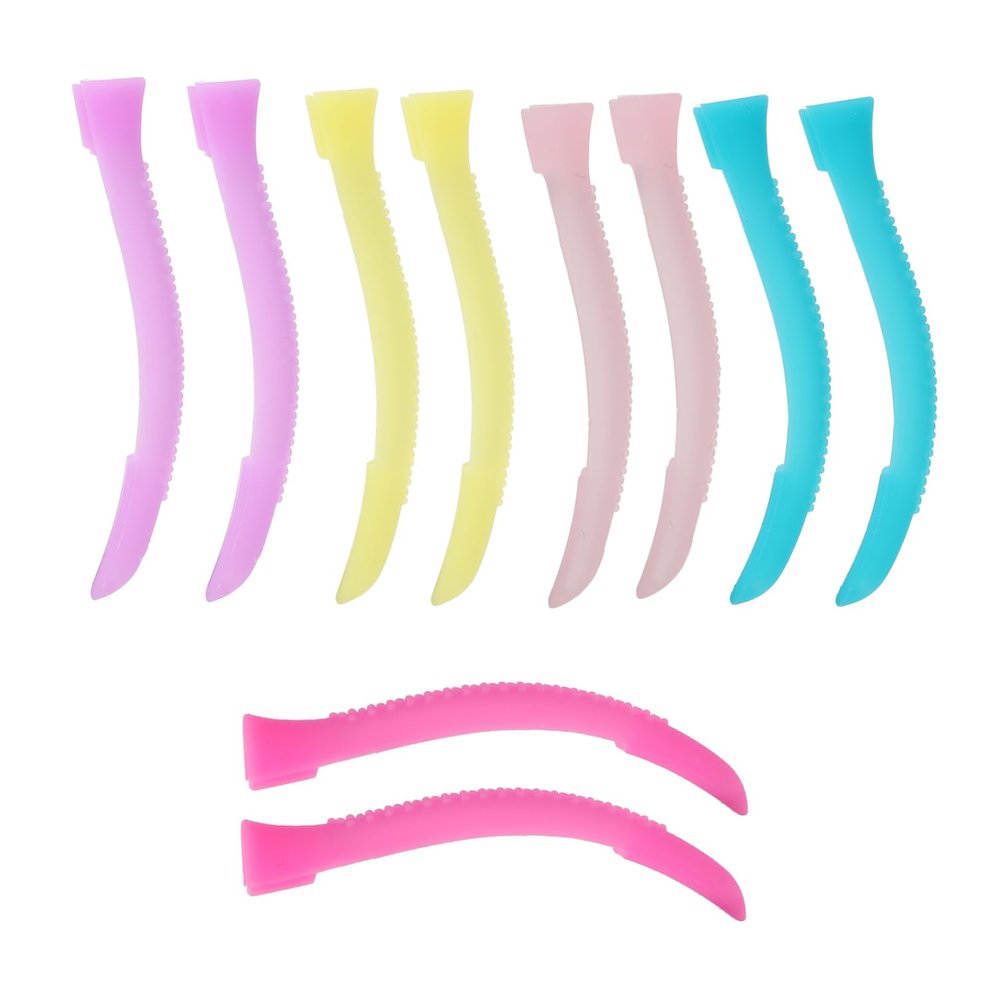 Baluue 5 Pairs Silicone Cuticle Cutter Handle Sleeve Non Slip Manicure Trimmer Cover Portable Nail Dead Skin Nipper Grip Protector for Precise Grooming Random Color