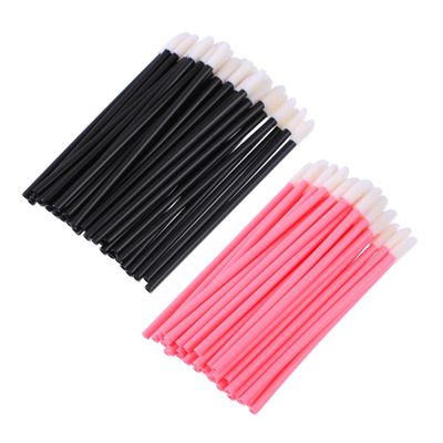 Beaupretty 200pcs Lipstick Applicator Brushes Multifunctional Plastic Lip Gloss Wands for Makeup Soft Comfortable Lip and Eye Makeup Tools Convenient and Hygienic for Daily Use