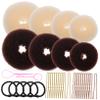Baluue Hair Bun Maker with Donut Buns U Shaped Pins Hair Ties Versatile Hairstyle Tools for Women Easy Elegant Updo Chignon Twist Styling Accessories view 1