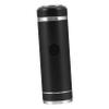 COOLHIYA USB Rechargeable Electric Shaver for Men and Women Titanium Alloy Self Sharpening Blade Trimmer Fully Washable Wet Dry Razor Portable Compact Design with USB Charging Cable Black view 1