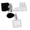 Outanaya Refillable Glass Perfume Bottle with Fine Mist Sprayer for Men and Women Leak Travel Atomizer Compact Transparent Cylinder for and Handbag Carry Random Color view 2