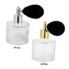 Outanaya Refillable Glass Perfume Bottle with Fine Mist Sprayer for Men and Women Leak Travel Atomizer Compact Transparent Cylinder for and Handbag Carry Random Color view 3