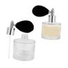 Outanaya Refillable Glass Perfume Bottle with Fine Mist Sprayer for Men and Women Leak Travel Atomizer Compact Transparent Cylinder for and Handbag Carry Random Color view 4