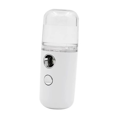 COOLHIYA Portable Mini Humidifier Nano Spray Facial Mister for Skin Moisturizing and Hydrating Compact Handheld Personal Moistener with Essential Oil Compatibility for Office and Daily