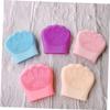 ETHZZLE Silicone Facial Cleaning Brush Cat Claw Design Soft Food Grade Skin Friendly Face Cleansing Tool Portable for Gentle Exfoliation and Deep Skin Care Gift Random Color view 4